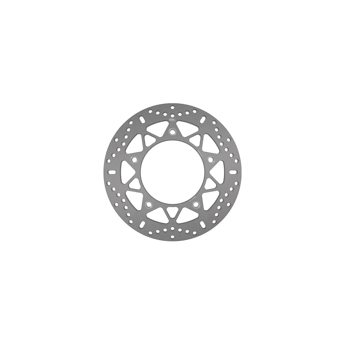 Round D-series Scooter Brake Rotor Silver