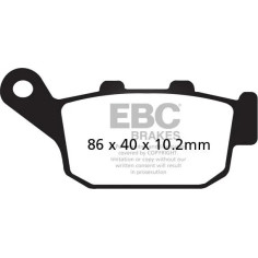Sfa Series Organic Scooter Brake Pads