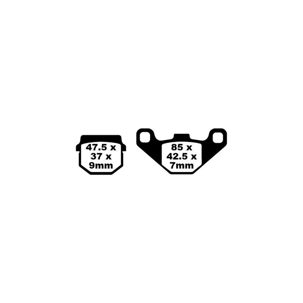 Fa-hh Series Sindered Brake Pads