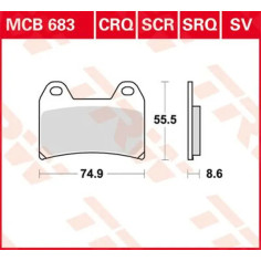 Sv Series Sindered Brake Pads