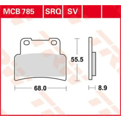 Sv Series Sindered Brake Pads