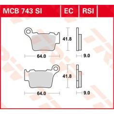 Ec Series Ceramic Brake Pads