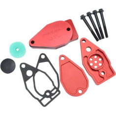 Rocker Box Breather Kit Red