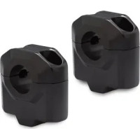 22mm Bar Riser Black, Powder-coated