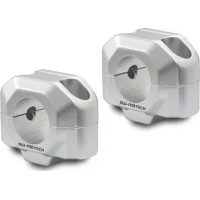 Bar Riser For 28mm Handlebar Silver, Powder-coated