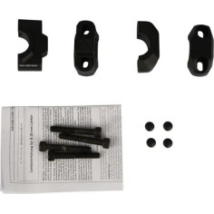 Bar Riser For 28mm Handlebar Black, Powder-coated