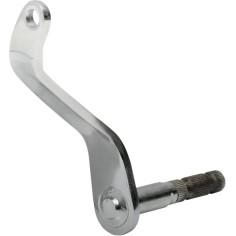 Splined Shifter Shaft Silver