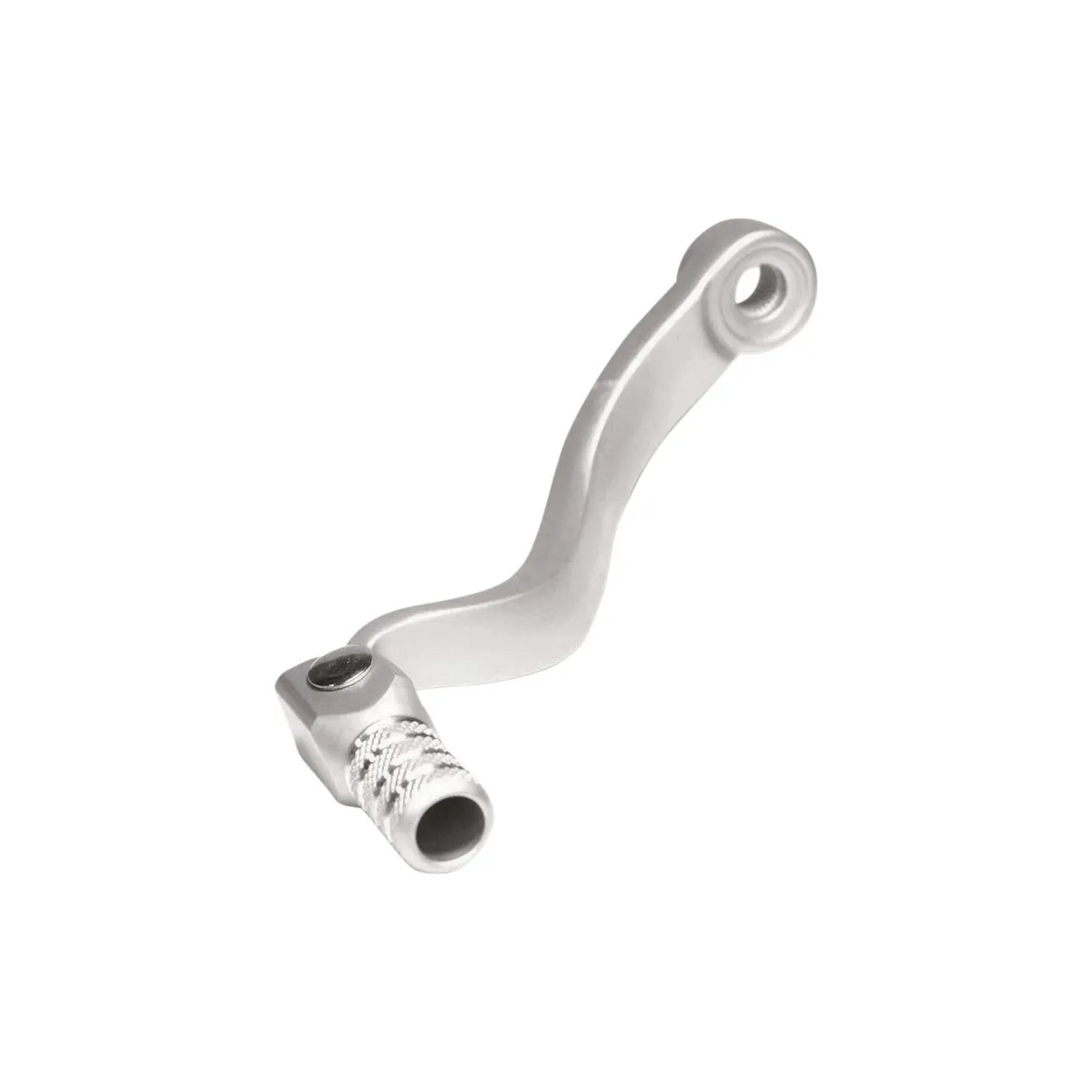 Steel Folding Shift Lever Silver