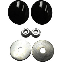 Fairing Mirror Hole Plugs Black