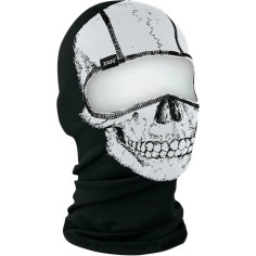 Balaclava Poly Skull Black