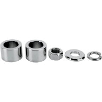 Axle Spacer-nut Kit Silver