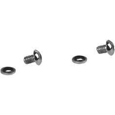 Fork Drain Screw Kit Silver