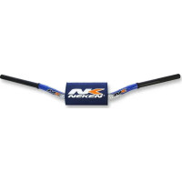 Variable Diameter Handlebar With Conical Design White, Blue