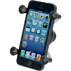 Universal X-grip Cell Phone Cradle With 1 Ball Black
