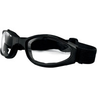 Crossfire Foldable Goggles Black
