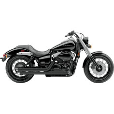 Streetrod Slashdown Exhaust System Black