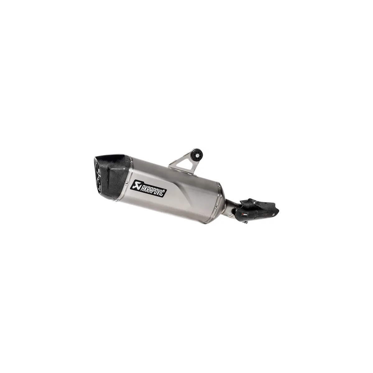 Titanium Slip-on Line Muffler Silver