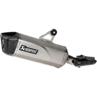 Titanium Slip-on Line Muffler Silver