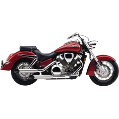 Slashcut Slip-on Mufflers Chrome