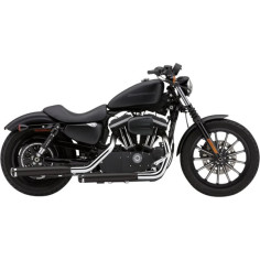 3 Slashcut Slip-on Mufflers Black