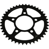 Rear Sprocket Induction Hardened Black Zinc Finish Black, Zinc