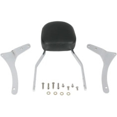 Square Sissy Bar Kit Chrome