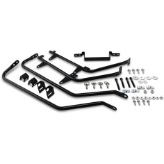 Baggertail Saddlebag Mount For Softail Models Black