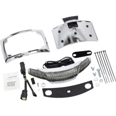Latitude Taillight And License Plate Mount Chrome
