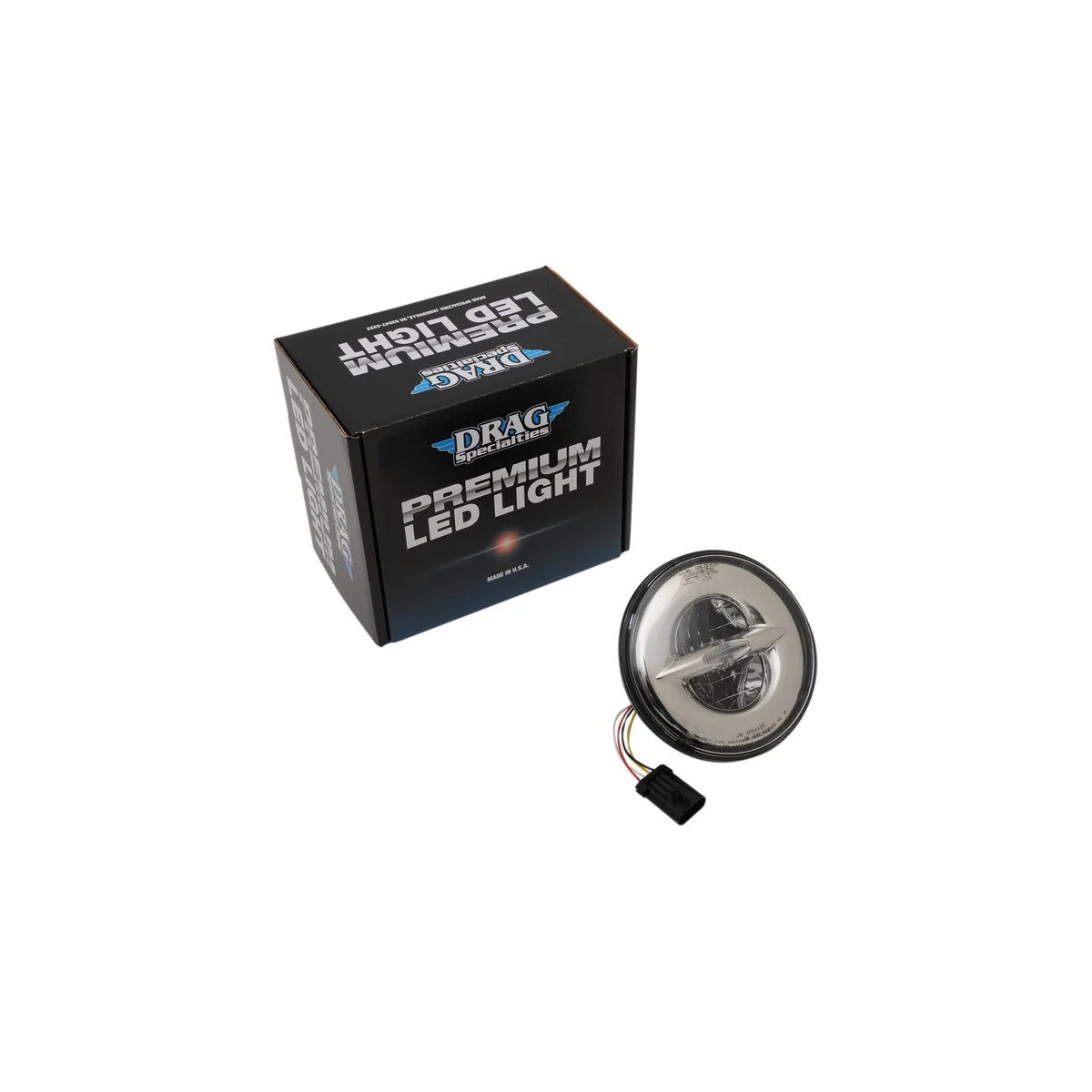 7 Reflector-style Headlight Chrome