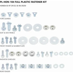 Full Plastic Fastener Kit Steel
