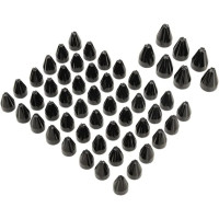 Engine Bolt Cover Caps Black