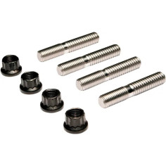 12-point Exhaust Stud Kit Silver