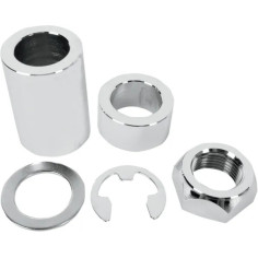 Axle Spacer-nut Kit Silver