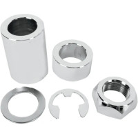 Axle Spacer-nut Kit Silver