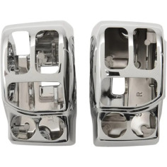 Handlebar Switch Housing Kit Silver