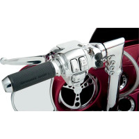 Handlebar Switch Housing Kit Silver