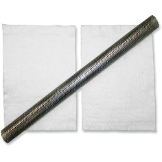 24 Universal Exhaust Baffle With Packing