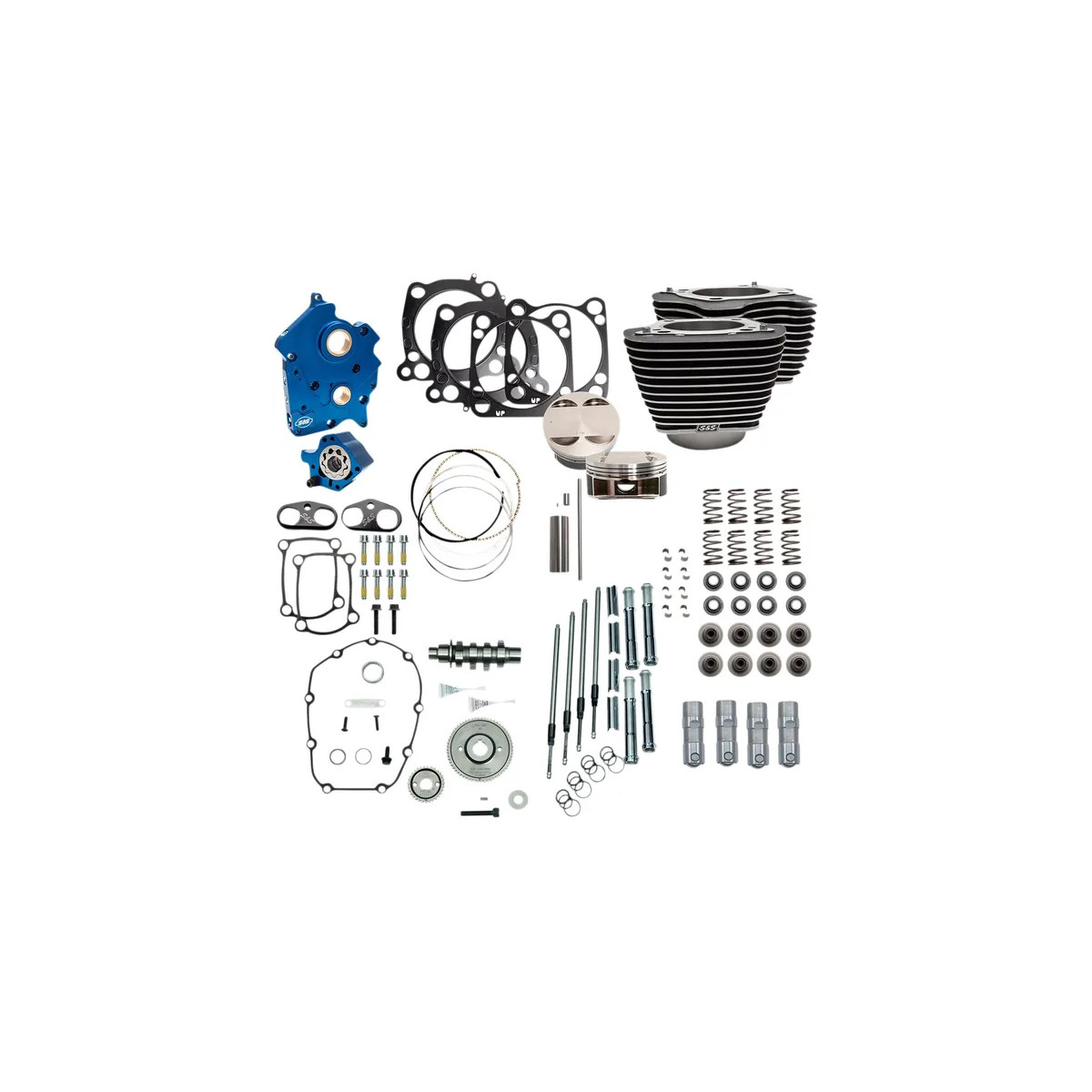 124 Power Package For Water Cooled 107 M8 Black
