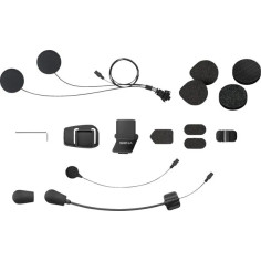 Headset-intercom Mount-clamp Kit Black
