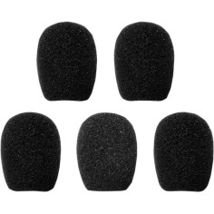 Microphone Sponges Black