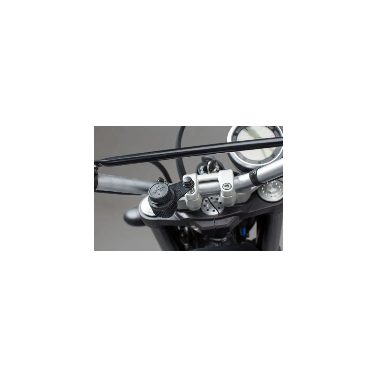 Cigarette Lighter Socket Bracket M8 Black