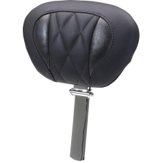 Deluxe Touring Driver Backrest Black