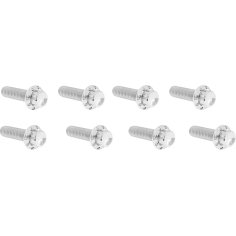 Lifter Block Titanium 12-point Bolt Kit Silver