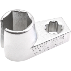 Offset Oxygen Sensor Socket Silver