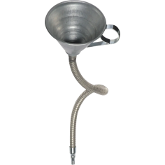 Flexible Spout Funnel Silver