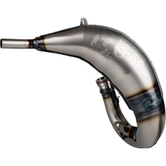 Racing Finished Front Pipe 2-stroke Clear