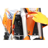 Xtrem Radiator Guards Black, Silver