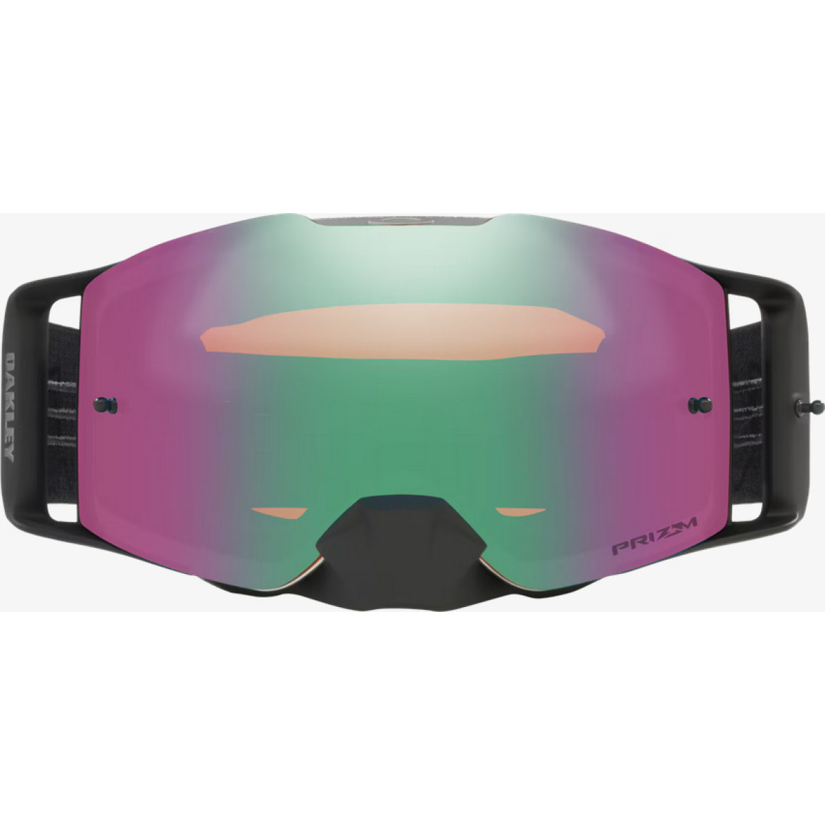Ochelari OAKLEY Front Line™ MX Prizm mx jade iridium Lenses,  tuff blocks black gunmetal Strap