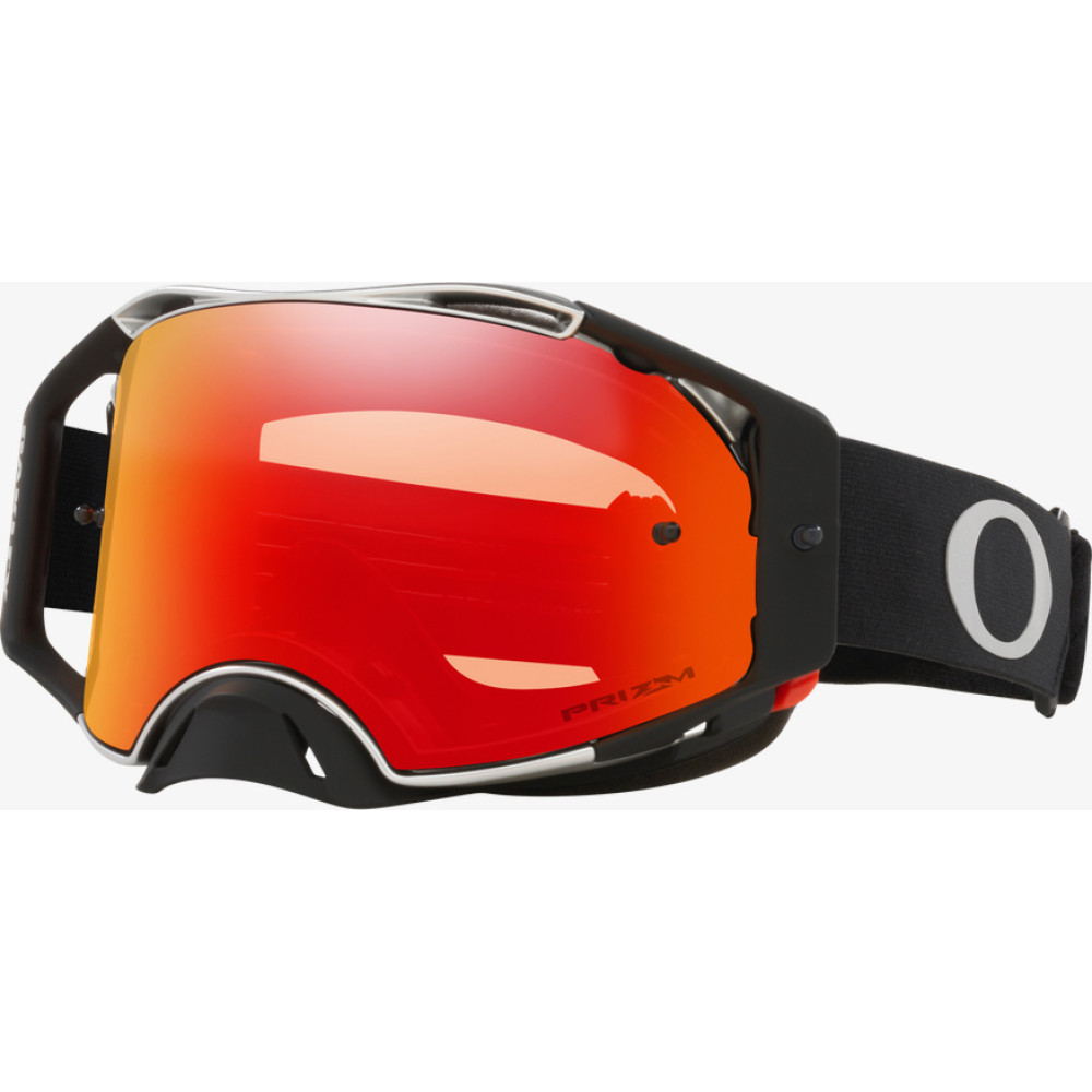 Ochelari OAKLEY Airbrake® MX, Prizm mx torch iridium Lenses,  tuff blocks black gunmetal Strap