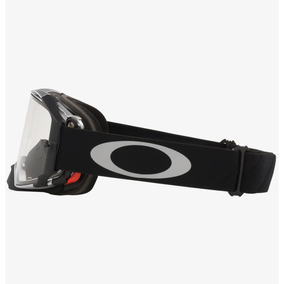 Ochelari OAKLEY Airbrake® MX, clear Lenses,  tuff blocks black gunmetal Strap